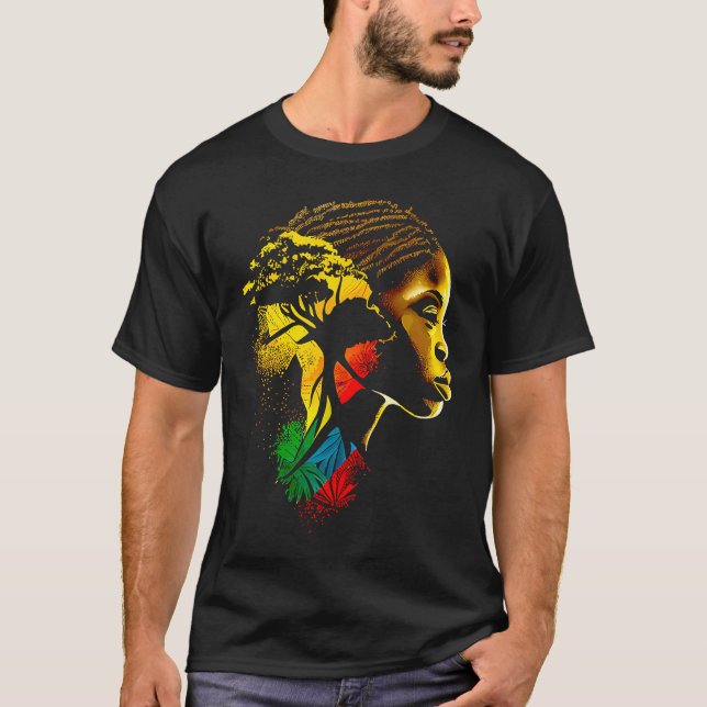 Camiseta Black history month  African American Ancestors' r (Anverso)