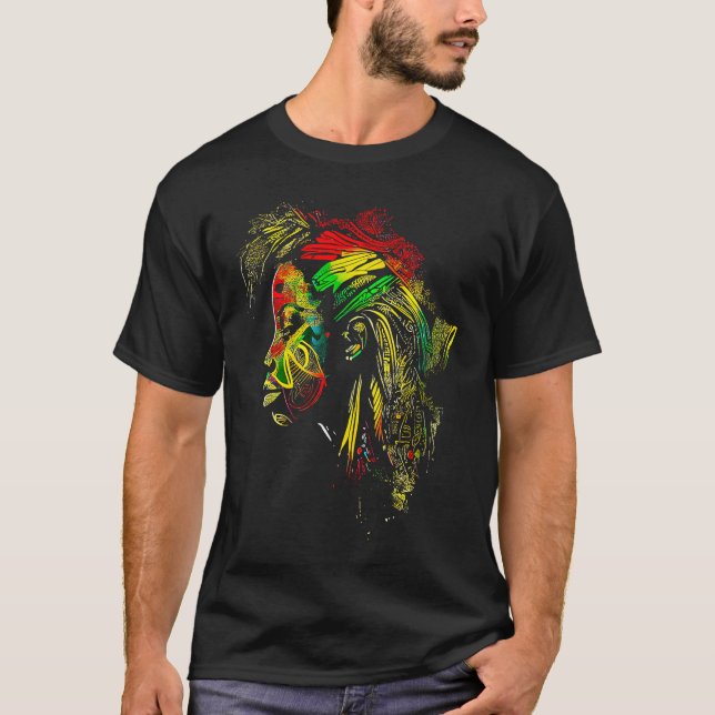 Camiseta Black history month  African American Ancestors' r (Anverso)