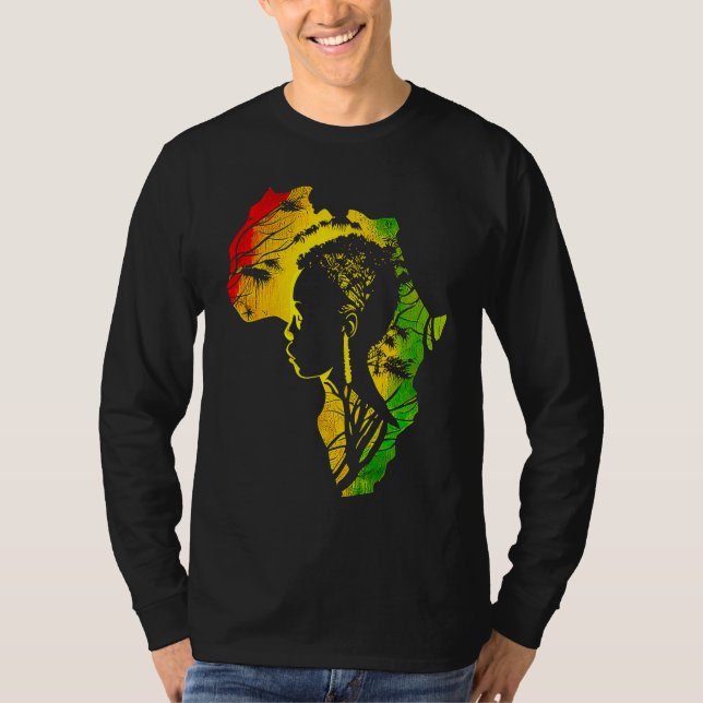 Camiseta Black history month  African American Ancestors' r (Anverso)