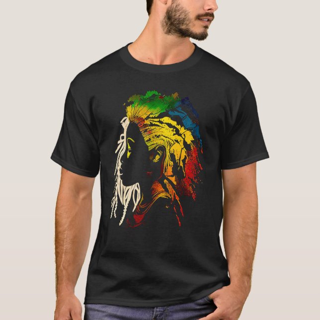 Camiseta Black history month  African American Ancestors' r (Anverso)