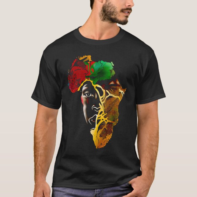 Camiseta Black history month  African American Ancestors' r (Anverso)