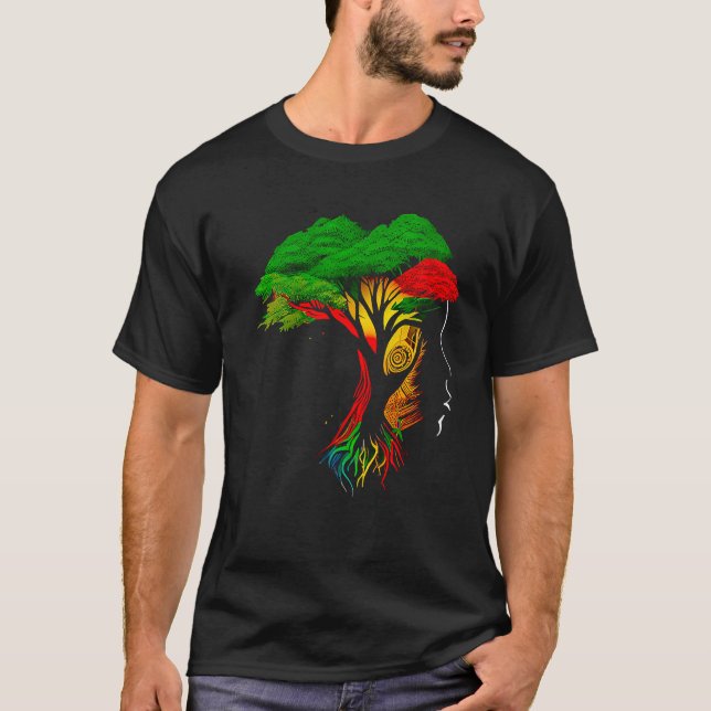 Camiseta Black history month  African American Ancestors' r (Anverso)