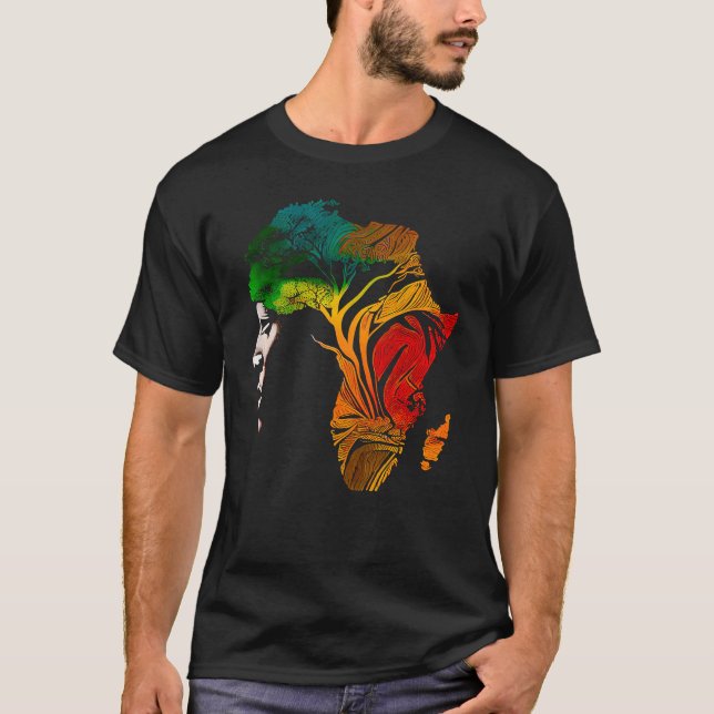 Camiseta Black history month  African American Ancestors' r (Anverso)
