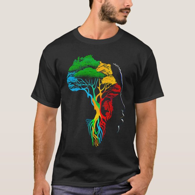 Camiseta Black history month  African American Ancestors' r (Anverso)
