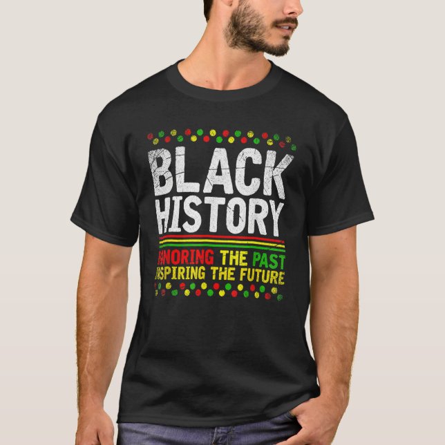 Camiseta Black History Month Afro African Pride Men Women K (Anverso)