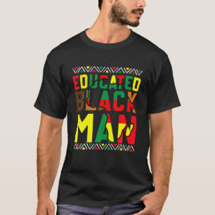 Camiseta Black History Month - Black Pride Educated Black M