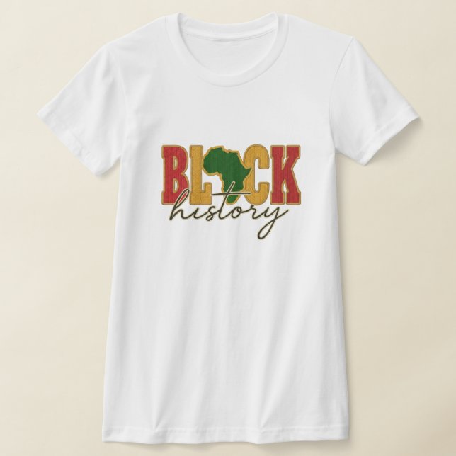 Camiseta Black History Month Crochet Style (Distribución)