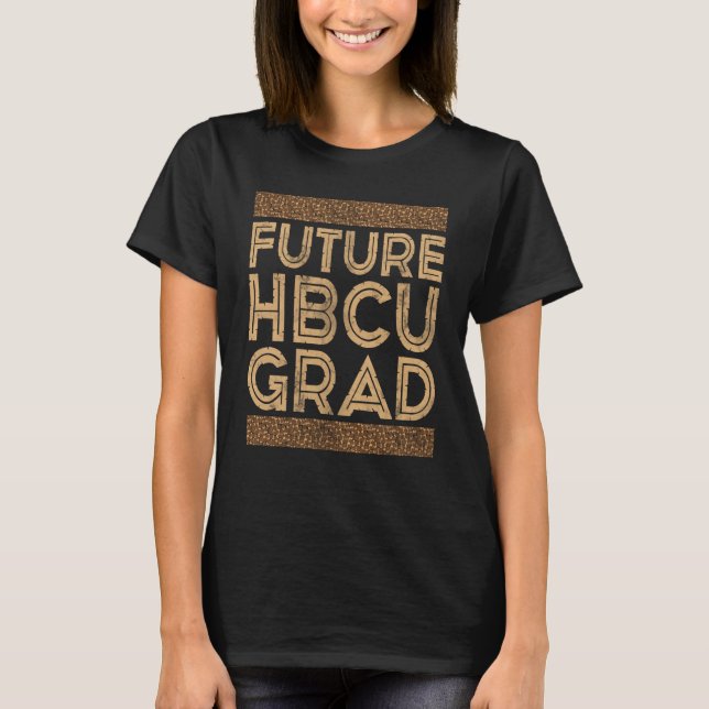 Camiseta Black History Month Future HBCU Grad (Anverso)