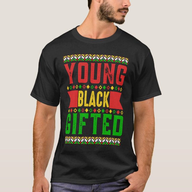Camiseta Black History Month Girls Boys Young Black ed (Anverso)