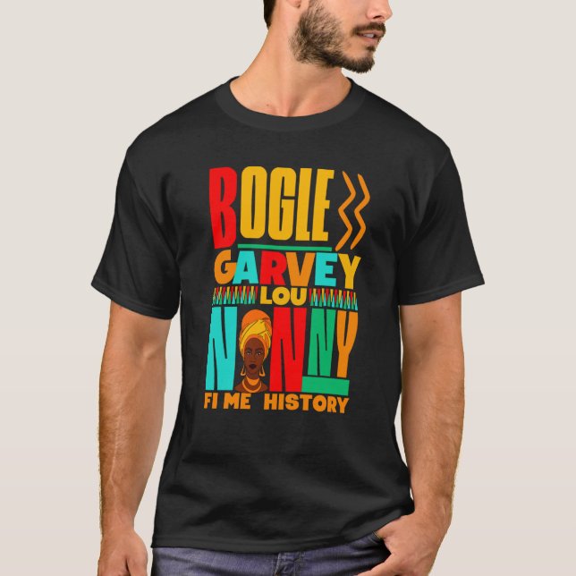 Camiseta Black History Month Jamaican Pride (Anverso)