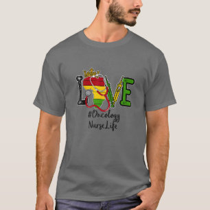 Camiseta Black History Month Nurse Oncology Nurse Nurse's D