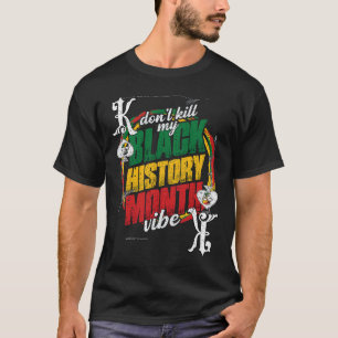 Camiseta Black History Month Orgulloso Black Poker Player A