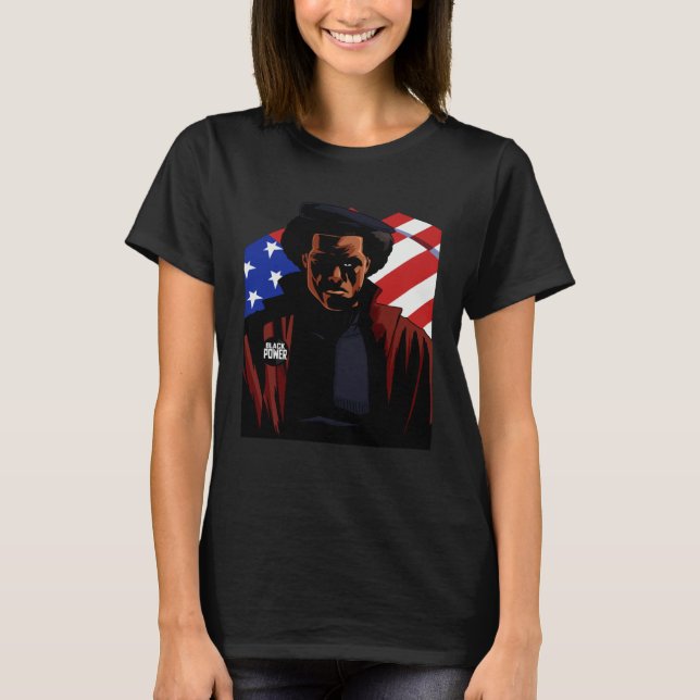 Camiseta Black History Month Panther Party (Anverso)