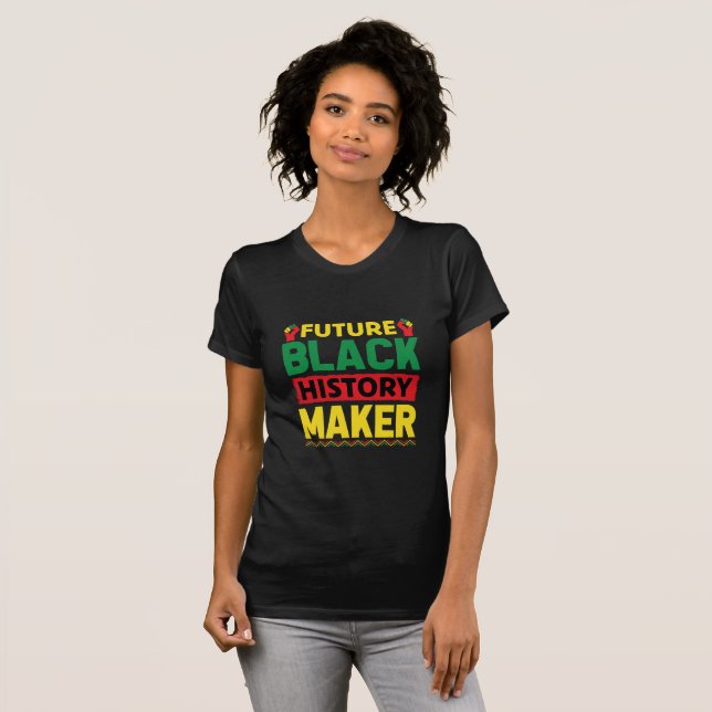 Camiseta Black history month quote  (Anverso completo)