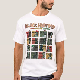 Camiseta Black History Pan-African Revolutionary T-Shirt 
