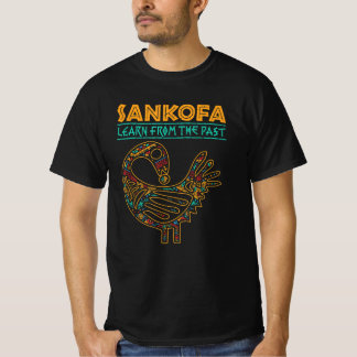 Camiseta Black History Sankofa African Bird Junenth
