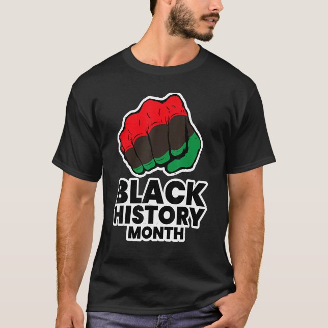 Camiseta Black Historys Black History Month_1 (Anverso)
