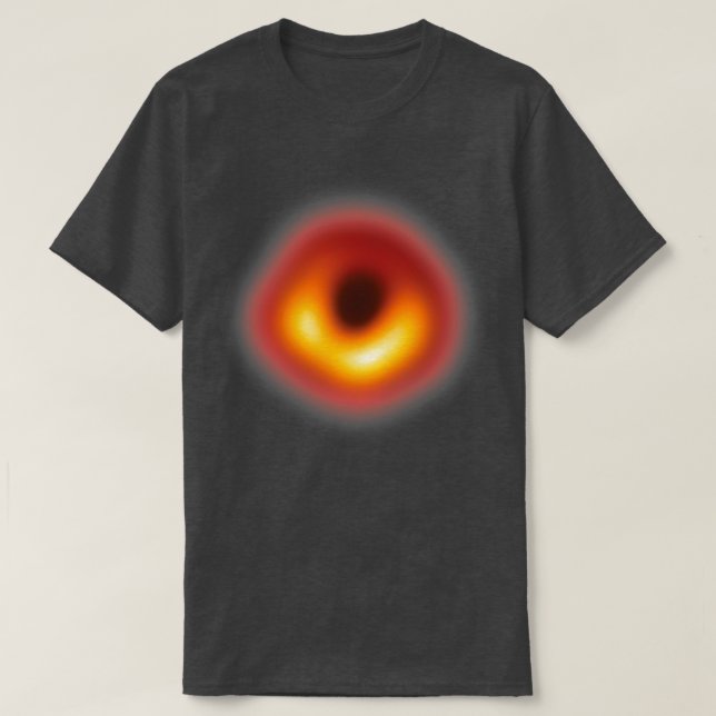 Camiseta Black Hole Photo M87 (Diseño del anverso)