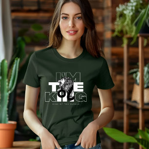 Camiseta Black Illustrated Im The King T-shirt