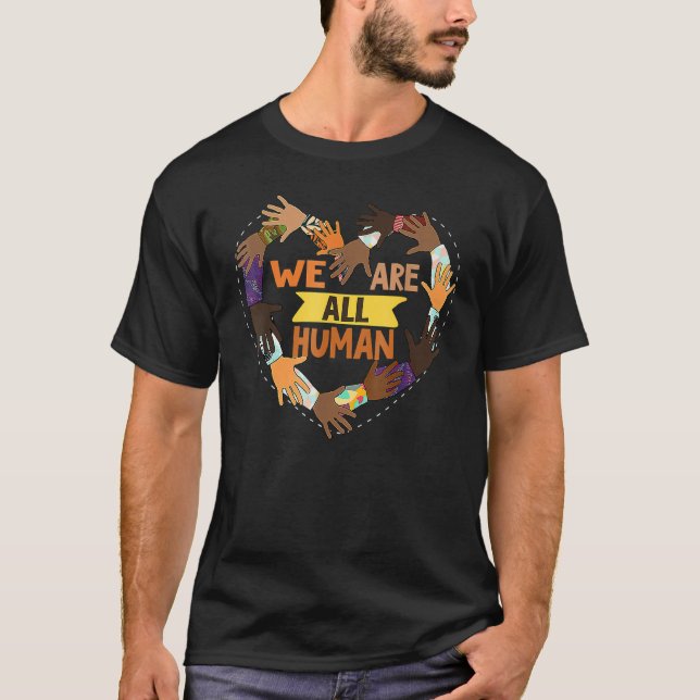 Camiseta Black Is Beautiful Black History Month - We Are Al (Anverso)