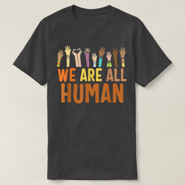 Camiseta Black Is Beautiful Black History Month We Are All  (Diseño del anverso)