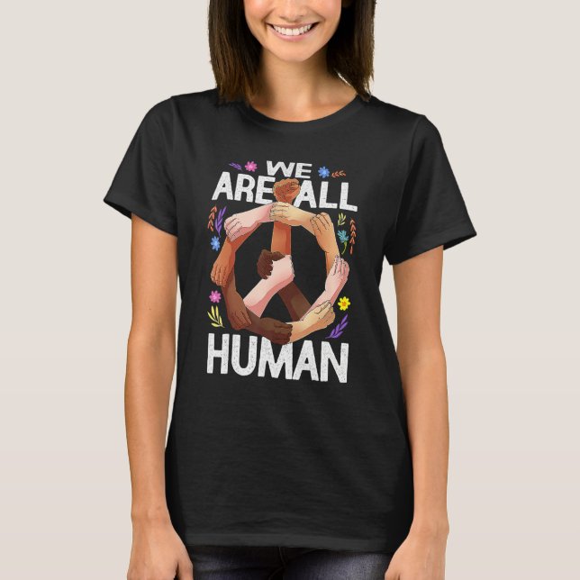 Camiseta Black Is Beautiful Black History Month We Are All  (Anverso)