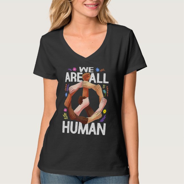 Camiseta Black Is Beautiful Black History Month We Are All  (Anverso)