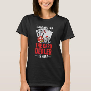 Camiseta Black Jack Casino Dealer para un distribuidor de C