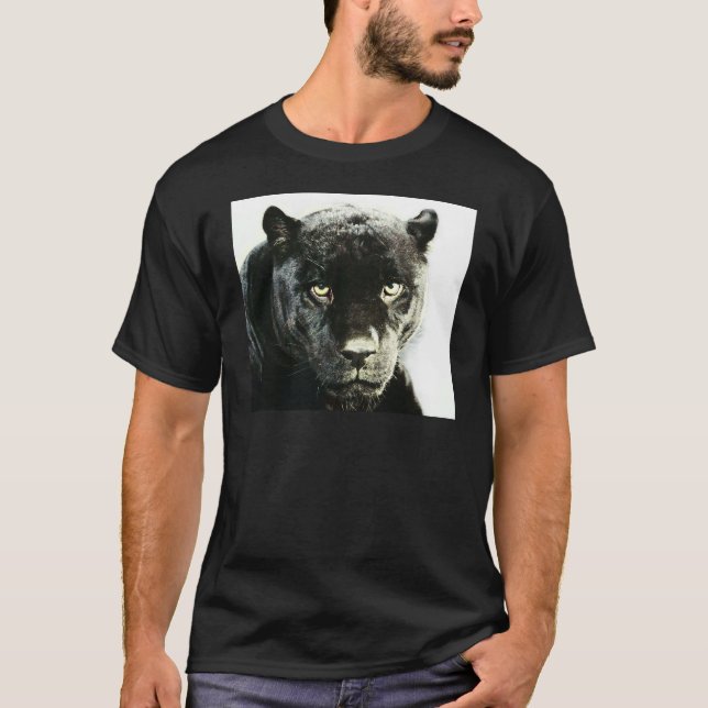 Camiseta Black Jaguar Panther (Anverso)