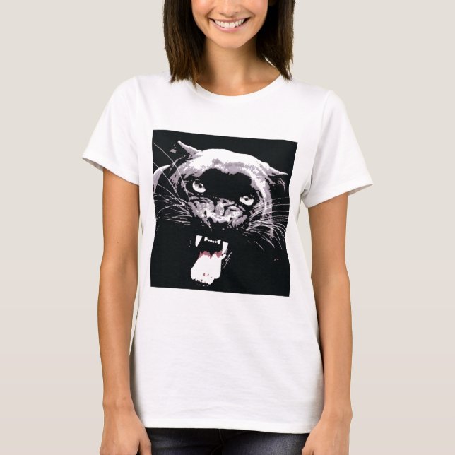 Camiseta Black Jaguar Panther (Anverso)