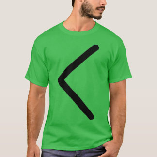 Camiseta Black Kaunan Rune Paintbrush