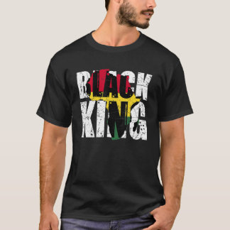 Camiseta Black King Africa Map Black History Month Africa P