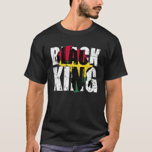 Camiseta Black King Africa Map Black History Month Africa P