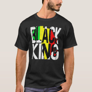 Camiseta Black King Black History Month African American Pr