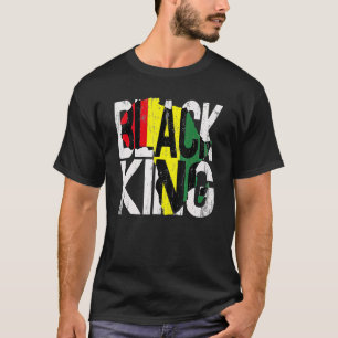 Camiseta Black King Black History Month African American Pr