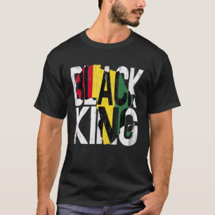 Camiseta Black King Black History Month African American Pr