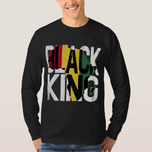 Camiseta Black King Black History Month African American Pr