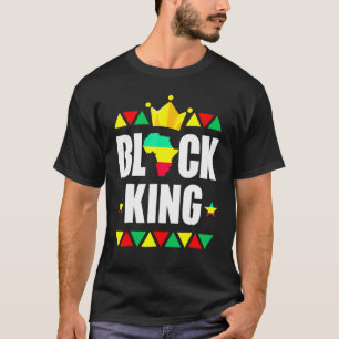 Camiseta Black King Black History Month African American Pr