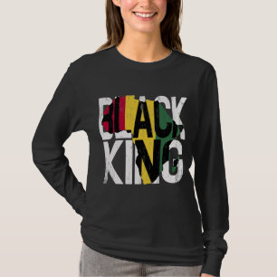 Camiseta Black King Black History Month African American Pr