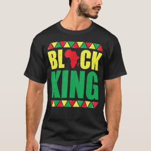 Camiseta Black King Black History Month African American Pr