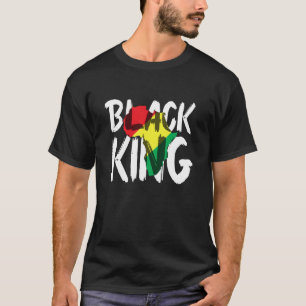 Camiseta Black King Black History Month African American Pr