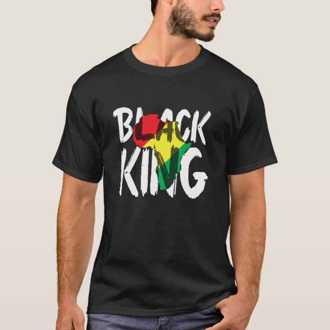 Camiseta Black King Black History Month African American Pr (Anverso)