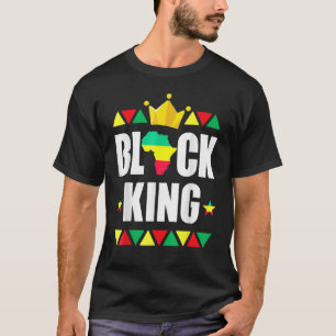 Camiseta Black King Black Power Black History Mono