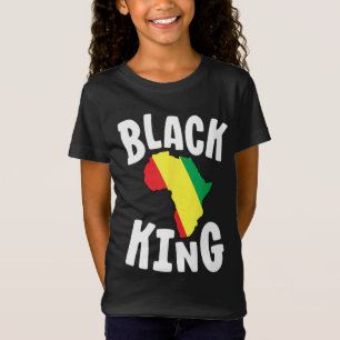Camiseta Black King For Boys Black History Month Africa Pri