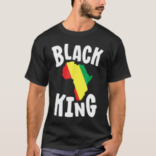 Camiseta Black King For Boys Black History Month Africa Pri