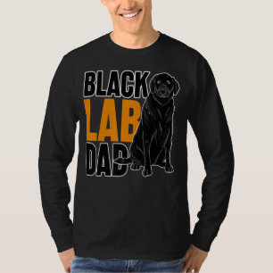 Camiseta Black Lab Dad Dog Animal Mascota Daddy Black Labra