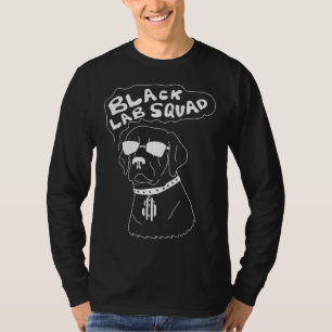 Camiseta Black Lab Squat Labrador recuperar Idea Perro