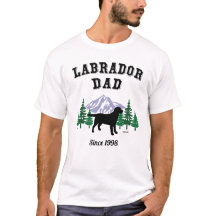 Black Labrador Dad Evergreen