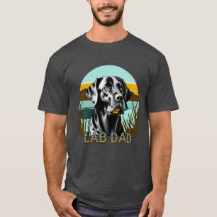 Camiseta Black Labrador Retriever   Papá Lab