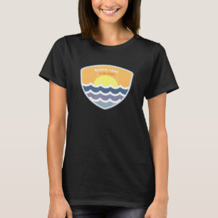 Camiseta Black Lake New York NY Sunset Vacation Souvenir